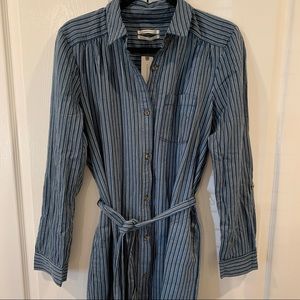 Anthropologie Striped Shirtdress